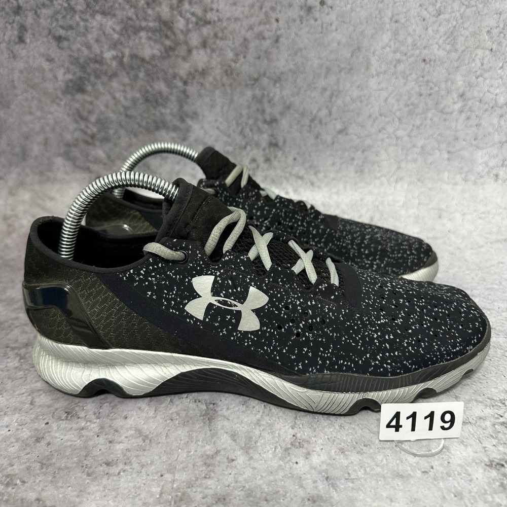 Under Armour Speedform Apollo Running Shoes Women 10 Black Speckle Athletic